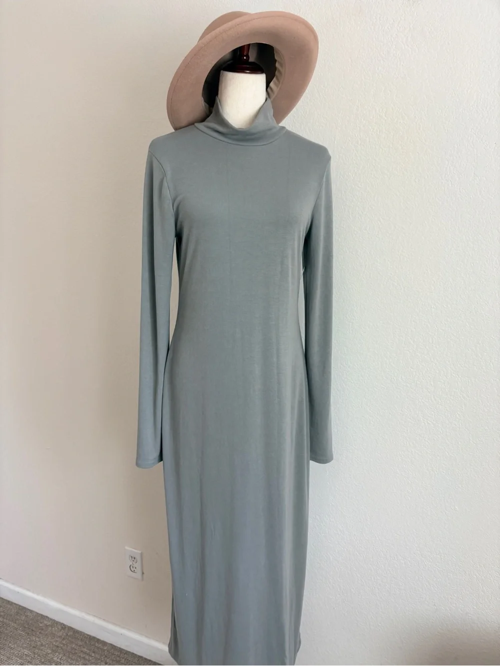 NWT Free People Free-est Mockneck Midi Dress